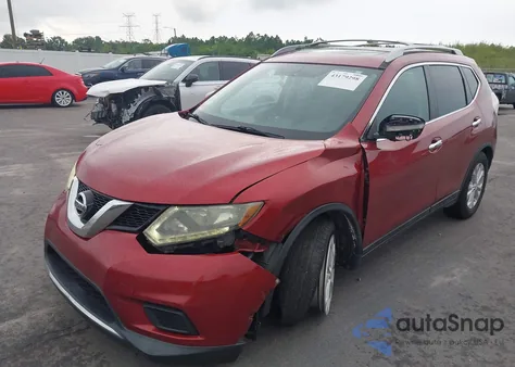 2014 Nissan Rogue Sv from USA, damaged, VIN 5N1AT2MT9EC753281